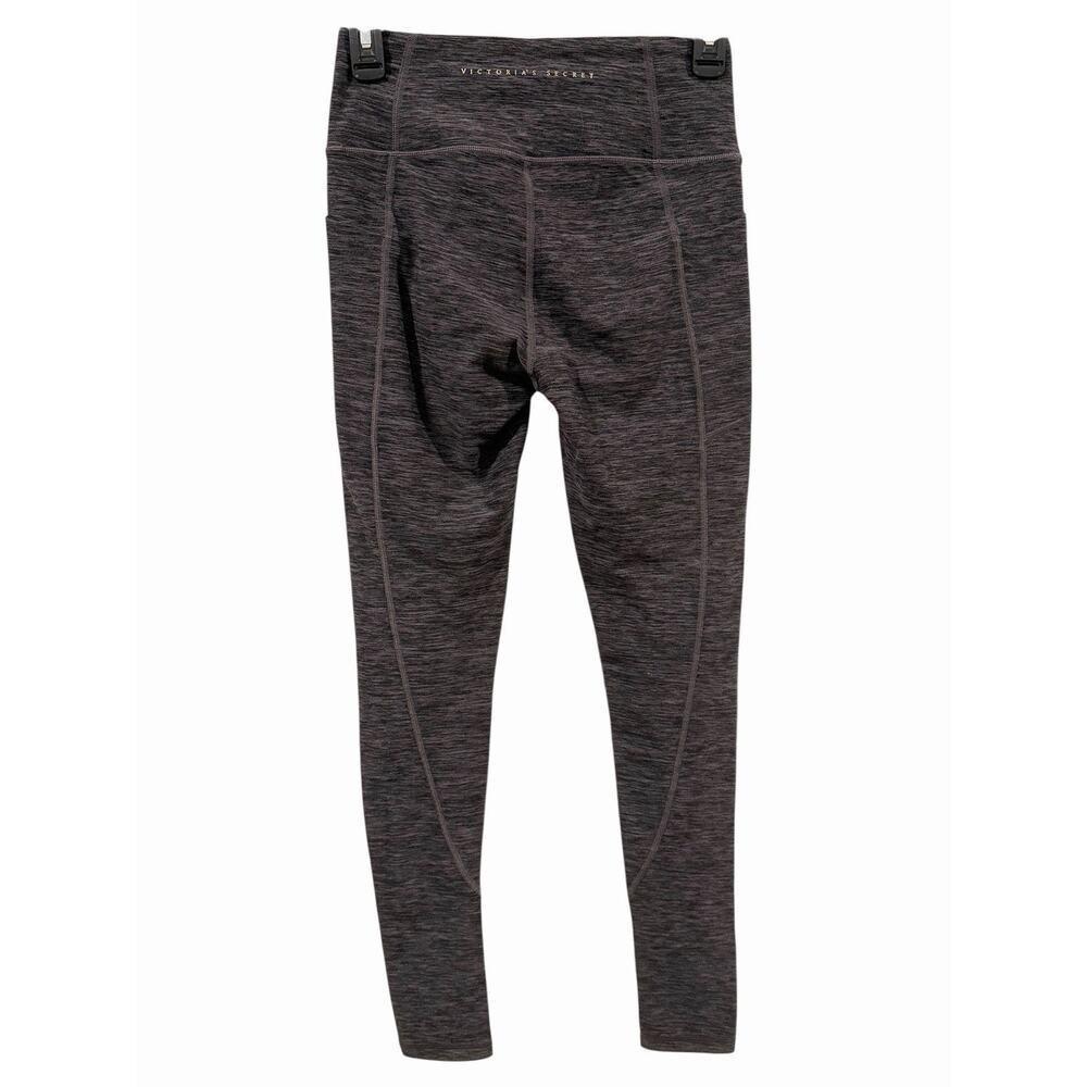VICTORIA'S SECRET Women Essential Pocket High Rise Gray Marl Soft Legging SZ 4 - Picture 2 of 9